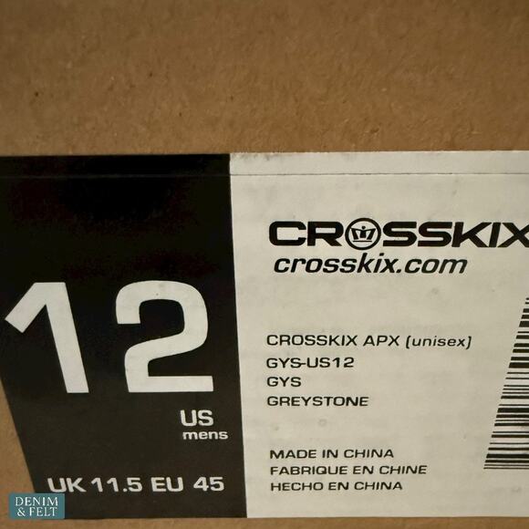 CrossKix 2.0 Greystone Gray Closed Toe Water Shoes Men 12 Boating Beach NEW - Picture 7 of 8